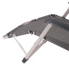 SILLON MULTIPOSICION GRIS SERIE KAINUU REFORZADO DONNA GARDEN