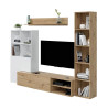 MUEBLE SALON TV 180x240x40CM RNODI BL ARTIK ARTIK OXIDO MOMI