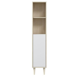 COLUMNA DE BANO ROBLE BLANCO VERONA 30X25X150CM BENOTTI
