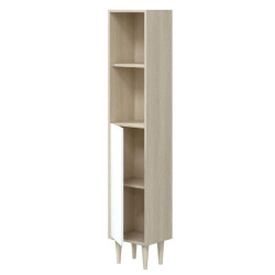COLUMNA DE BANO ROBLE BLANCO VERONA 30X25X150CM BENOTTI