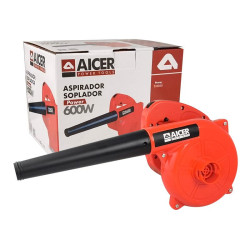 ASPIRADOR SOPLADOR R VELOCIDAD 600W AICER