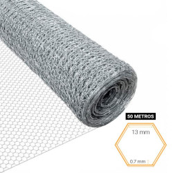 MALLA GALLINERO HEXAGONAL 13X07MM 1X50M DONNA GARDEN