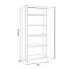 ARMARIO METALICO MULTIUSOS 1800X800X400 AIRMEC