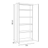 ARMARIO METALICO MULTIUSOS 1800X1000X400 AIRMEC