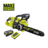 MOTOSIERRA SIN ESCOBILLAS CON BARRA DE 35CM 36V MAS POWER 1x 50Ah