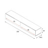 MUEBLE TV RNODI BLANCO ARTIK MOMI