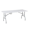 MESA DE RESINA PLEGABLE 180X70X74CM 35CM DONNA GARDEN