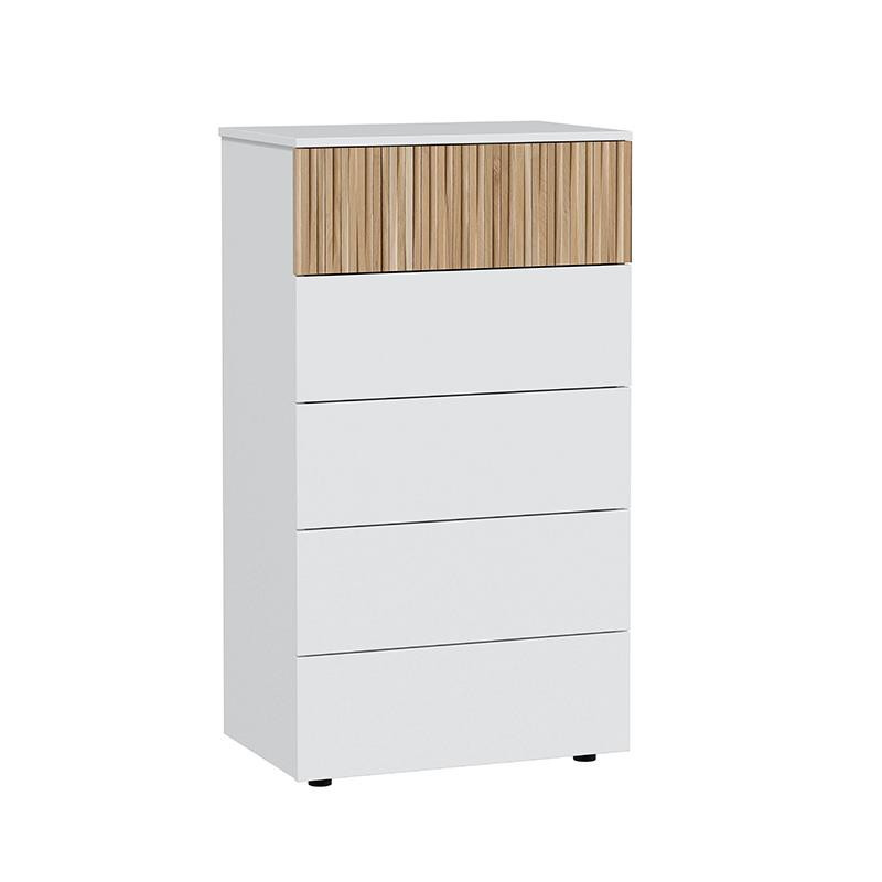 COMODA 5 CAJONES 61X109X40CM BL ARTIK NATURE ETHNA MOMI
