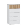 COMODA 5 CAJONES 61X109X40CM BL ARTIK NATURE ETHNA MOMI