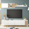 MODULO SALON TV 200X47X40CM BL ARTIK NATUR ETHNA MOMI