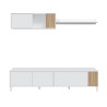MODULO SALON TV 200X47X40CM BL ARTIK NATUR ETHNA MOMI