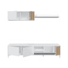 MODULO SALON TV 200X47X40CM BL ARTIK NATUR ETHNA MOMI