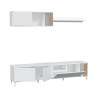 MODULO SALON TV 200X47X40CM BL ARTIK NATUR ETHNA MOMI