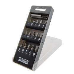 JUEGO PUNTAS ADAPTADOR 16 PCS AICER