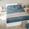 CABECERO 2 MESITAS CAJONES 266X91X34CM ETHNA MOMI