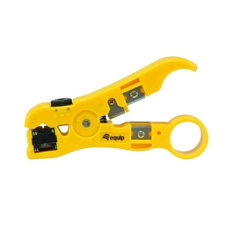 HERRAMIENTA PELACABLES UNIVERSAL RG59 UTP STP EQUIP