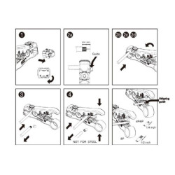 HERRAMIENTA PELACABLES UNIVERSAL RG59 UTP STP EQUIP