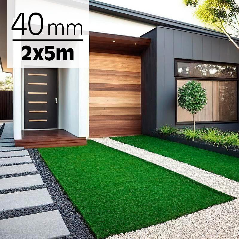 CESPED ARTIFICIAL SERIE CARLIN DONNA GARDEN 40MM 2X5MTS