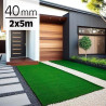CESPED ARTIFICIAL SERIE CARLIN DONNA GARDEN 40MM 2X5MTS