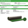 CESPED ARTIFICIAL SERIE CARLIN DONNA GARDEN 40MM 2X5MTS