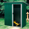 CASETA DE METAL CON PUERTA CORREDERA 89x163x182CM 15M2 AIRMEC
