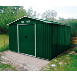 CASETA DE METAL CON PUERTAS CORREDERAS 303x301x214CM 9M2 AIRMEC