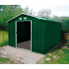 CASETA DE METAL CON PUERTAS CORREDERAS 303x301x214CM 9M2 AIRMEC