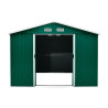 CASETA DE METAL CON PUERTAS CORREDERAS 301x238x214 CM 7M2 AIRMEC