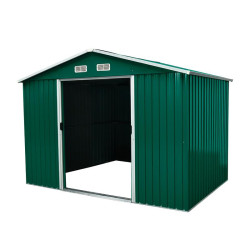 CASETA DE METAL CON PUERTAS CORREDERAS 301x238x214 CM 7M2 AIRMEC