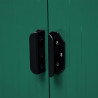 CASETA DE METAL CON PUERTAS CORREDERAS 174x236x206CM 4M2 AIRMEC