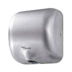 SECADOR DE MANOS CON SENSOR 1800W INOX BENOTTI