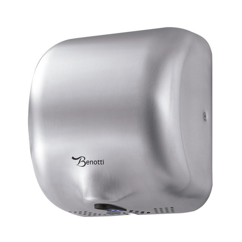 SECADOR DE MANOS CON SENSOR 1800W INOX BENOTTI