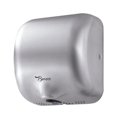 SECADOR DE MANOS CON SENSOR 1800W INOX BENOTTI