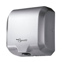 SECADOR DE MANOS CON SENSOR 1800W INOX BENOTTI