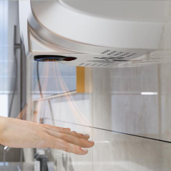 SECADOR DE MANOS CON SENSOR 1800W INOX BENOTTI