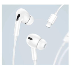 AURICULARES CON CABLE LIGHTNING 120M BLANCO