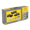COCHE DE CARRERAS TODOTERRENO 3 EN 1 A CONTROL REMOTO 1 18