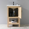 MUEBLE BANO SERIE FENIX 52X40X85CM