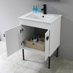 MUEBLE BANO BLANCO SERIE PEGASO 61X46X85CM