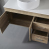 MUEBLE BANO ROBLE SERIE BETA 80X46X60CM