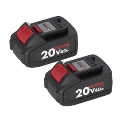 PACK RADIAL TALADRO MARTILLO 20V ONLY ONE AICER 2X 40AH