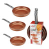 JUEGO DE SARTENES 20 24 28 CM COOPER LARRYHOUSE