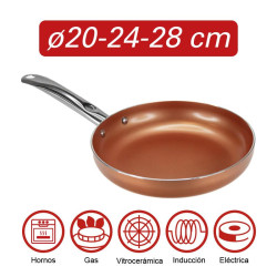 JUEGO DE SARTENES 20 24 28 CM COOPER LARRYHOUSE