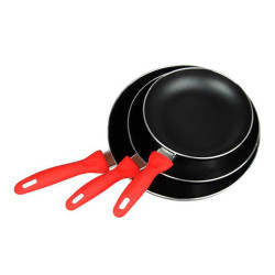 JUEGO DE SARTENES 20 24 28 CM TEFLON LARRYHOUSE