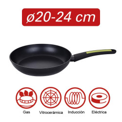 JUEGO DE SARTENES 20 24 CM ALUMINIO LARRYHOUSE