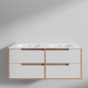 MUEBLE BANO SERIE LEPUS 120X46X50CM BENOTTI