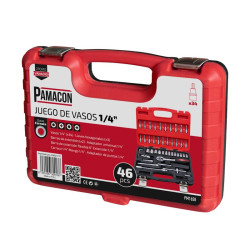 JUEGO DE VASOS 1 4 CV 46 PCS PAMACON