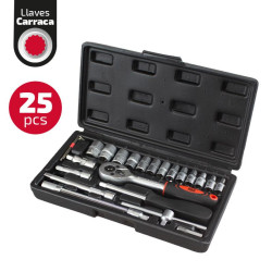 MALETIN HERRAMIENTAS CV 25 PIEZAS 1 4 PAMACON