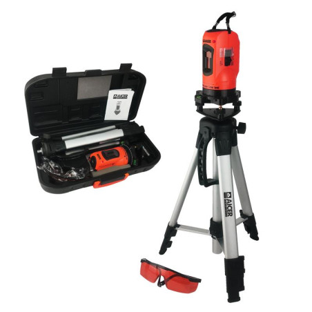 NIVEL LASER EN CRUZ ALCANCE 5 METROS AICER
