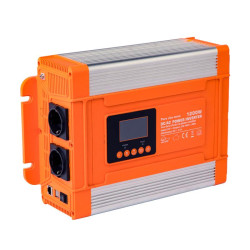 CONVERTIDOR DE CORRIENTE ONDA PURA CON PANTALLA LCD 1200W VOLTEN